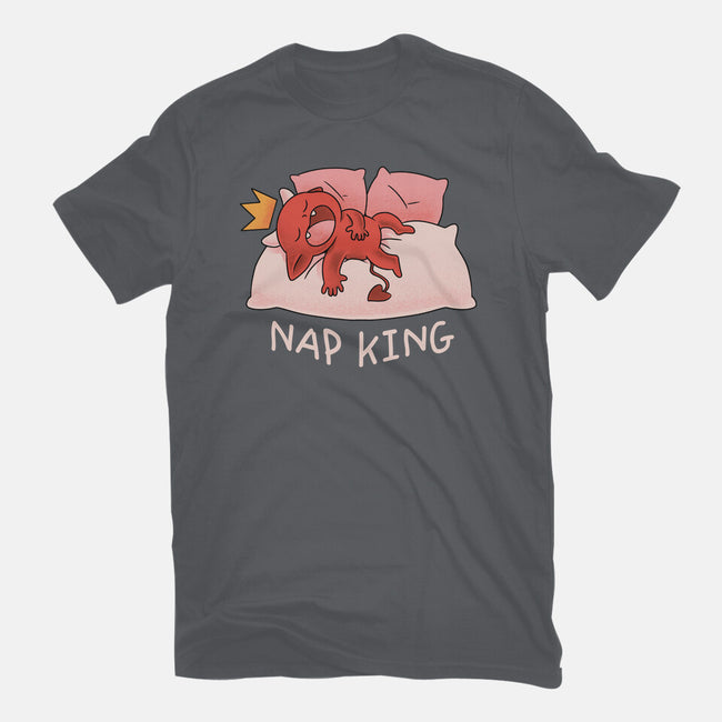 Nap King-Womens-Basic-Tee-FunkVampire