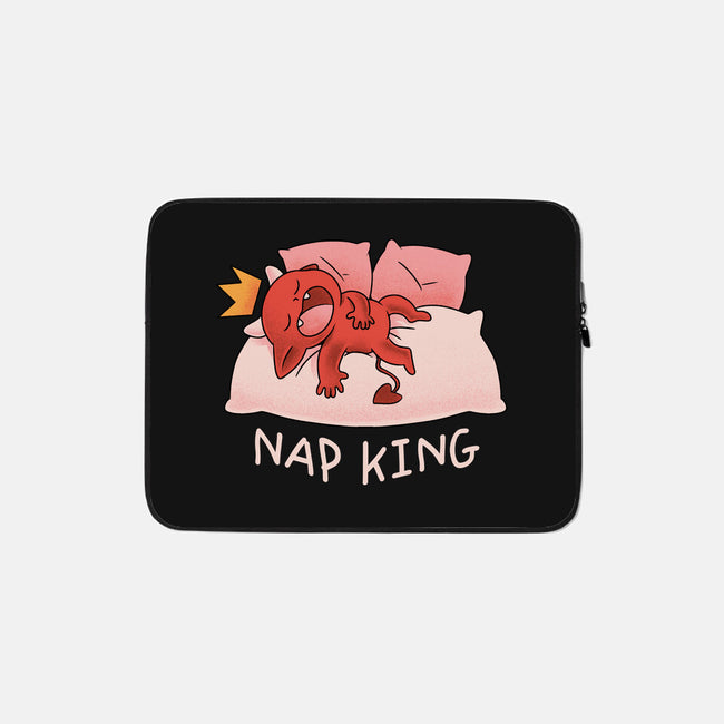 Nap King-None-Zippered-Laptop Sleeve-FunkVampire