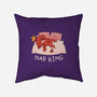 Nap King-None-Removable Cover-Throw Pillow-FunkVampire