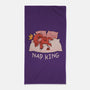 Nap King-None-Beach-Towel-FunkVampire