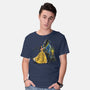Beauty And The Alien-Mens-Basic-Tee-zascanauta