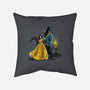 Beauty And The Alien-None-Removable Cover w Insert-Throw Pillow-zascanauta
