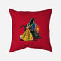 Beauty And The Alien-None-Removable Cover w Insert-Throw Pillow-zascanauta