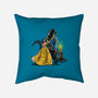 Beauty And The Alien-None-Removable Cover w Insert-Throw Pillow-zascanauta