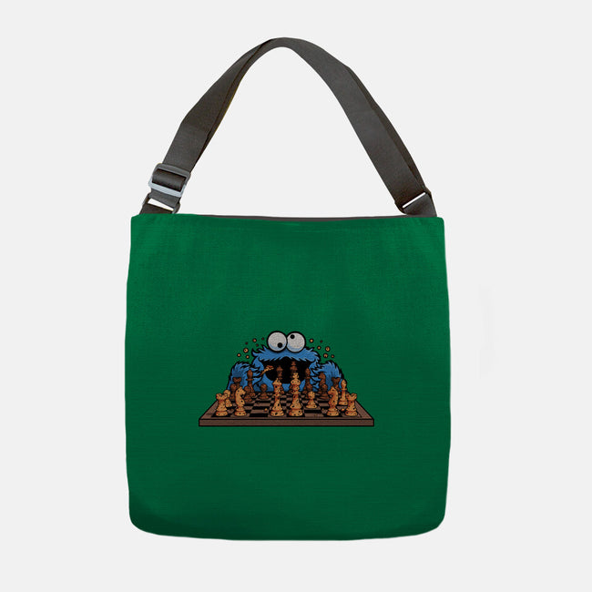 Cookie Chess-None-Adjustable Tote-Bag-erion_designs