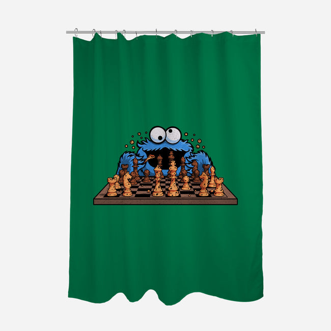 Cookie Chess-None-Polyester-Shower Curtain-erion_designs