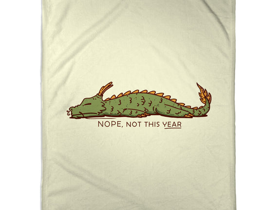 Not This Year