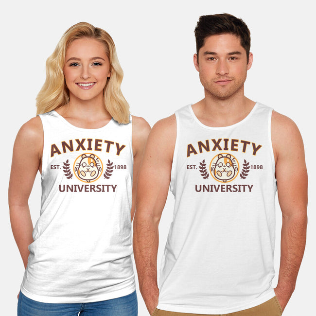 Anxiety University-Unisex-Basic-Tank-NemiMakeit