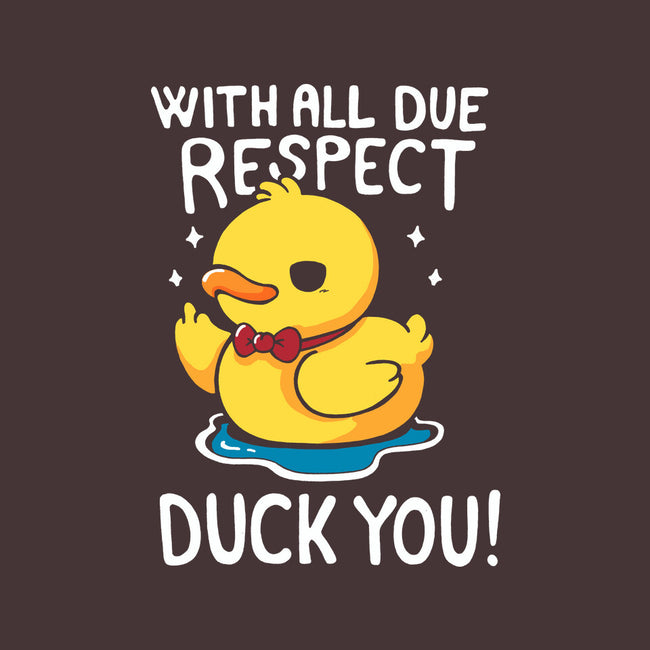 Duck You-None-Glossy-Sticker-Vallina84