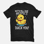 Duck You-Womens-Fitted-Tee-Vallina84