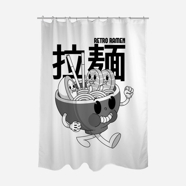 Retro Ramen-None-Polyester-Shower Curtain-Tri haryadi