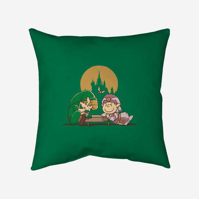 Piano Of Time-None-Removable Cover w Insert-Throw Pillow-retrodivision