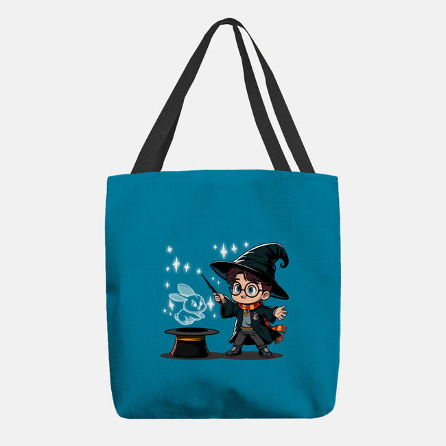 My Patronus Is A Bunny Rabbit-None-Basic Tote-Bag-maped