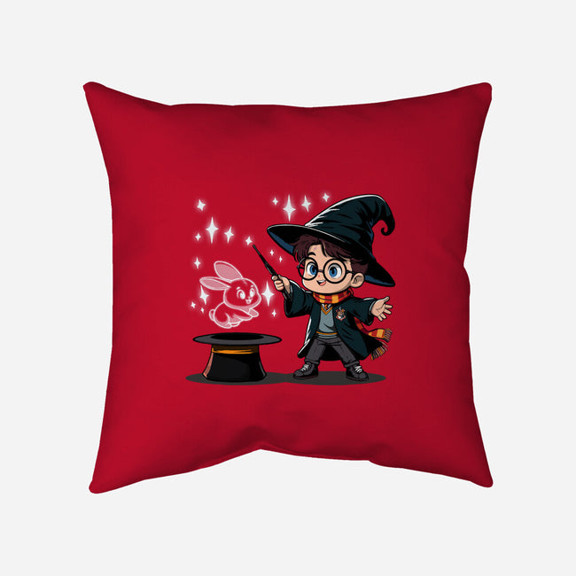 My Patronus Is A Bunny Rabbit-None-Removable Cover w Insert-Throw Pillow-maped