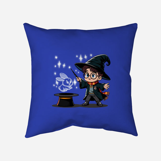 My Patronus Is A Bunny Rabbit-None-Removable Cover-Throw Pillow-maped
