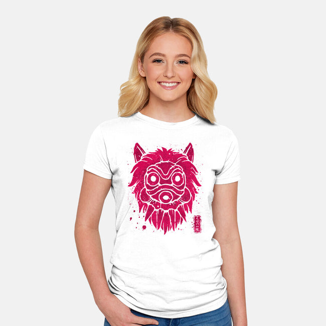 Wolf Clan-Womens-Fitted-Tee-teesgeex