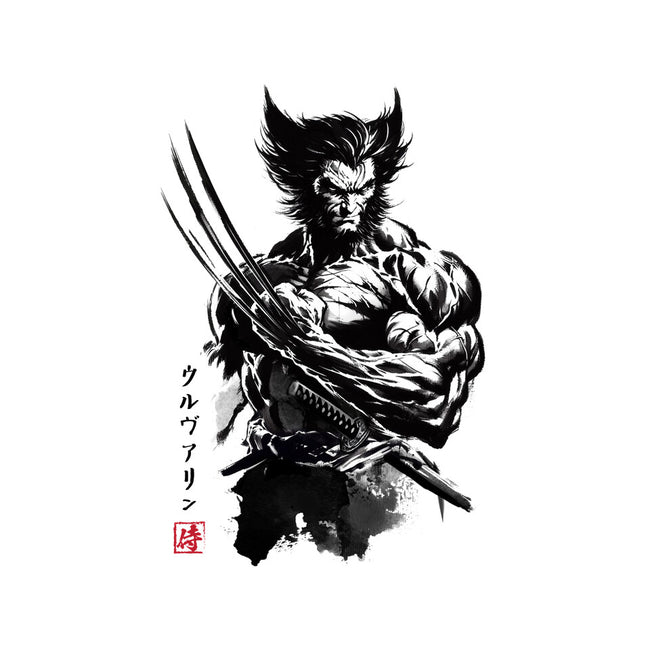 Mutant Samurai Sumi-e-Youth-Basic-Tee-DrMonekers