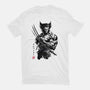 Mutant Samurai Sumi-e-Mens-Heavyweight-Tee-DrMonekers