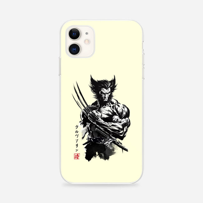 Mutant Samurai Sumi-e-iPhone-Snap-Phone Case-DrMonekers