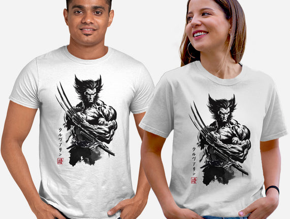 Mutant Samurai Sumi-e