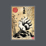 Kitsune Woodblock-None-Matte-Poster-DrMonekers