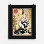 Kitsune Woodblock-None-Matte-Poster-DrMonekers