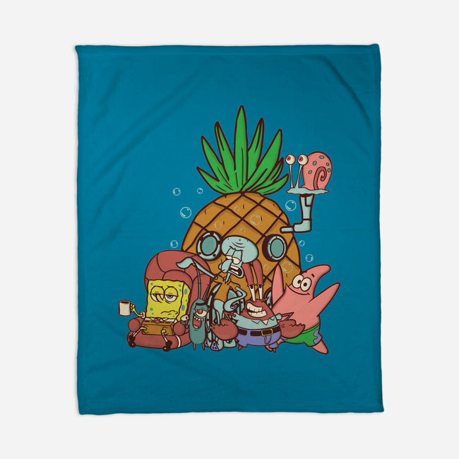 Spongebob's House-None-Fleece-Blanket-turborat14