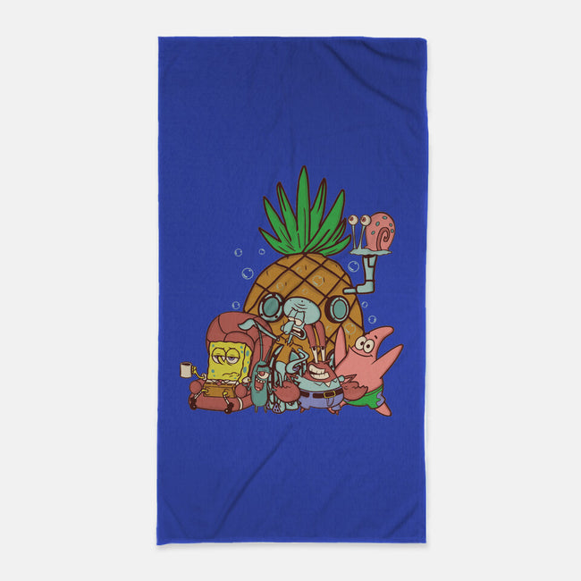 Spongebob's House-None-Beach-Towel-turborat14