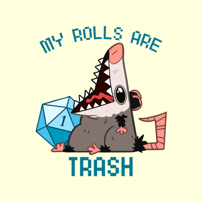 My Rolls Are Trash-None-Removable Cover-Throw Pillow-Hunnydoll