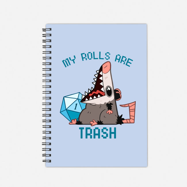 My Rolls Are Trash-None-Dot Grid-Notebook-Hunnydoll