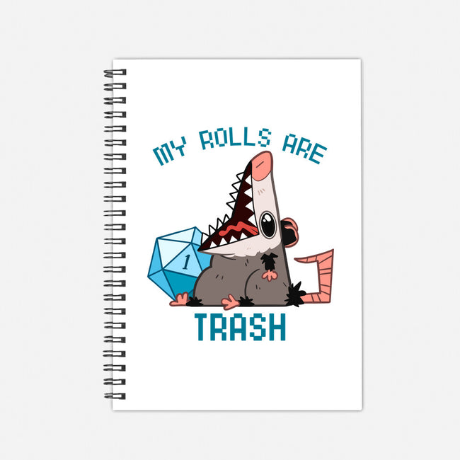 My Rolls Are Trash-None-Dot Grid-Notebook-Hunnydoll