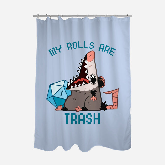 My Rolls Are Trash-None-Polyester-Shower Curtain-Hunnydoll