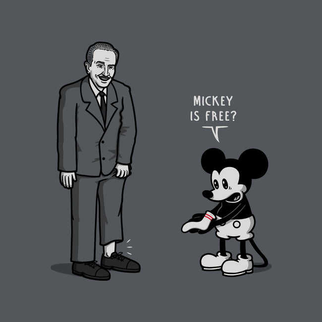 Mickey Is Free-None-Glossy-Sticker-Raffiti