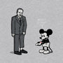 Mickey Is Free-Baby-Basic-Onesie-Raffiti