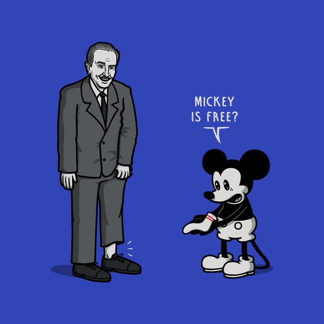 Mickey Is Free-Womens-Racerback-Tank-Raffiti