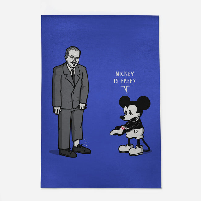 Mickey Is Free-None-Outdoor-Rug-Raffiti