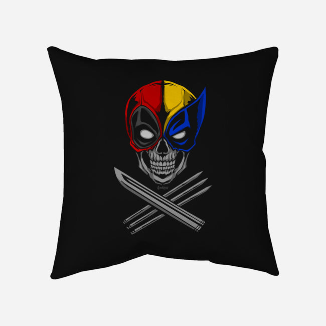 Crossmutants-None-Removable Cover-Throw Pillow-Andriu
