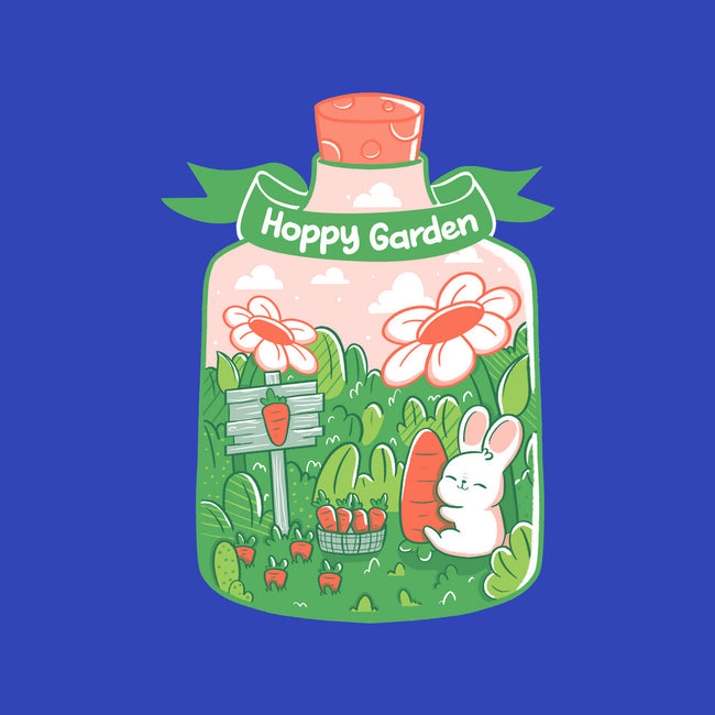 Hoppy Bunny Garden-Youth-Basic-Tee-tobefonseca
