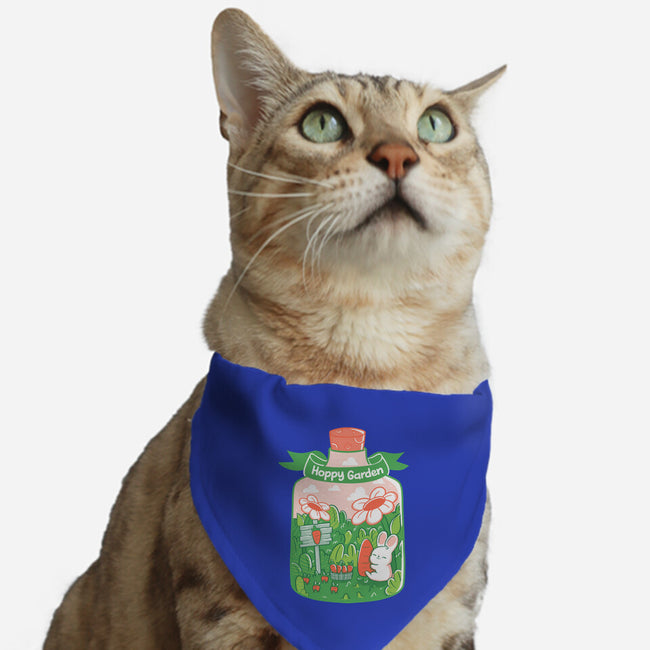 Hoppy Bunny Garden-Cat-Adjustable-Pet Collar-tobefonseca
