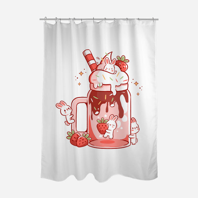 Strawbunny Slush-None-Polyester-Shower Curtain-tobefonseca