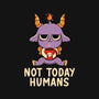 Not Today Humans-Womens-Basic-Tee-tobefonseca