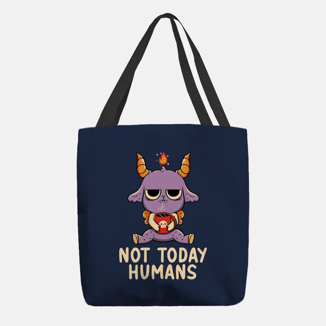 Not Today Humans-None-Basic Tote-Bag-tobefonseca