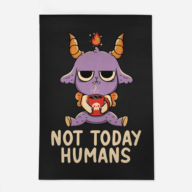 Not Today Humans-None-Indoor-Rug-tobefonseca