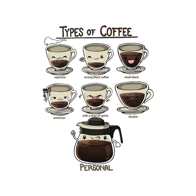 Type Of Coffee-Womens-Fitted-Tee-Vallina84