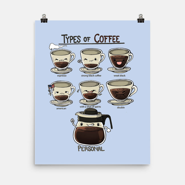 Type Of Coffee-None-Matte-Poster-Vallina84