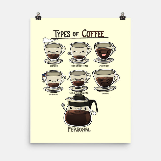 Type Of Coffee-None-Matte-Poster-Vallina84