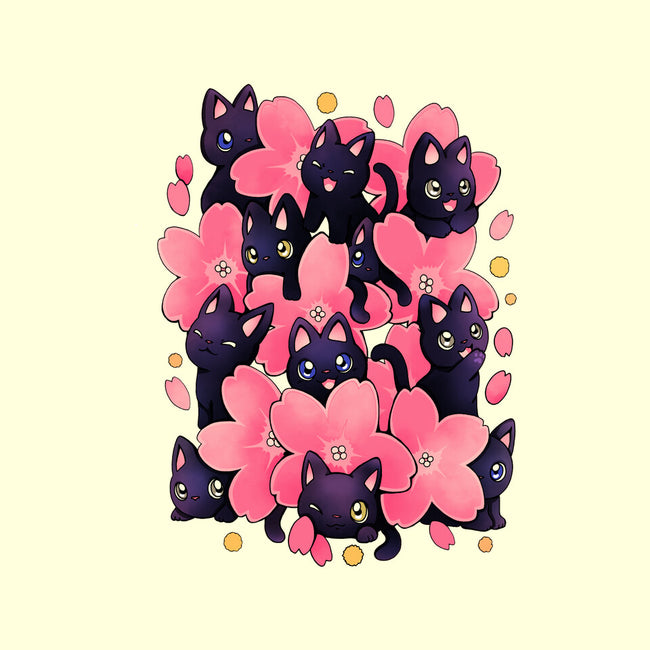 Sakura Cats-None-Basic Tote-Bag-Vallina84