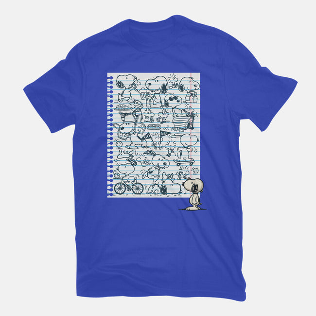 Doodle Beagle-Mens-Premium-Tee-Xentee