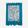 Doodle Beagle-None-Polyester-Shower Curtain-Xentee