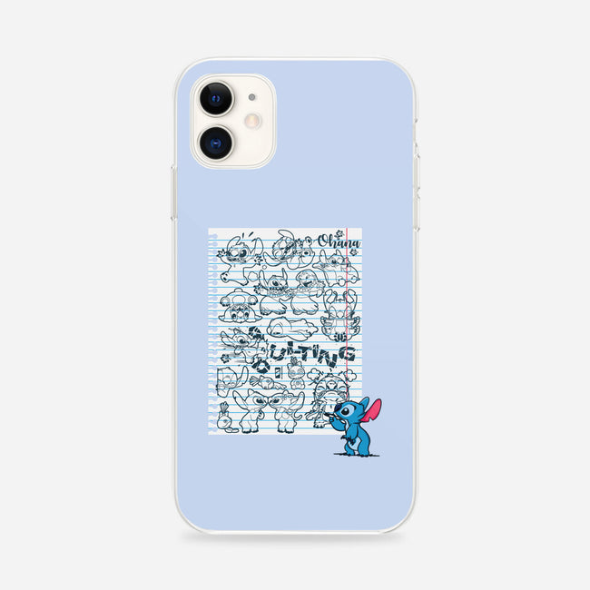 Doodle Alien-iPhone-Snap-Phone Case-Xentee